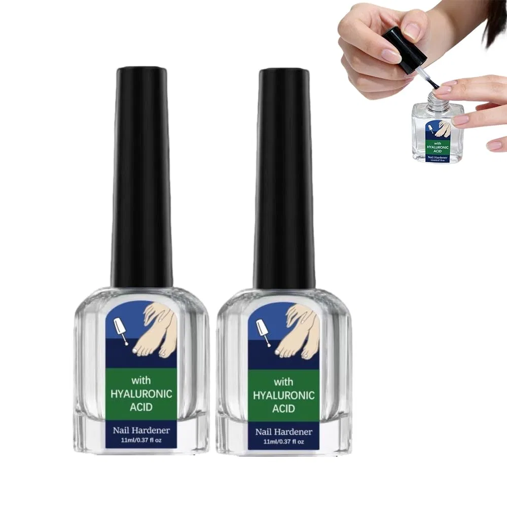 Укрепитель для ногтей Extra Strong с гиалуроновой кислотой и кератином (2 шт.) Aspringe, 2 Pieces.
