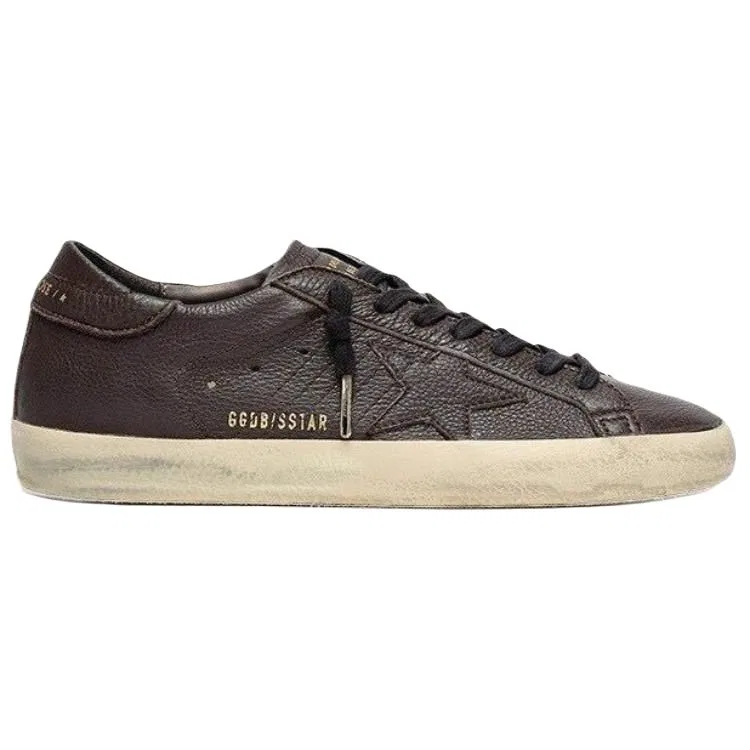 Кроссовки скейтбордические низкие Golden Goose темно-коричневые — фото 3