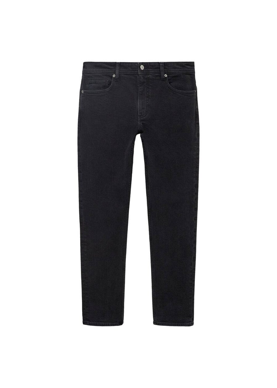 

Узкие джинсы MANGO MAN Jan, Black