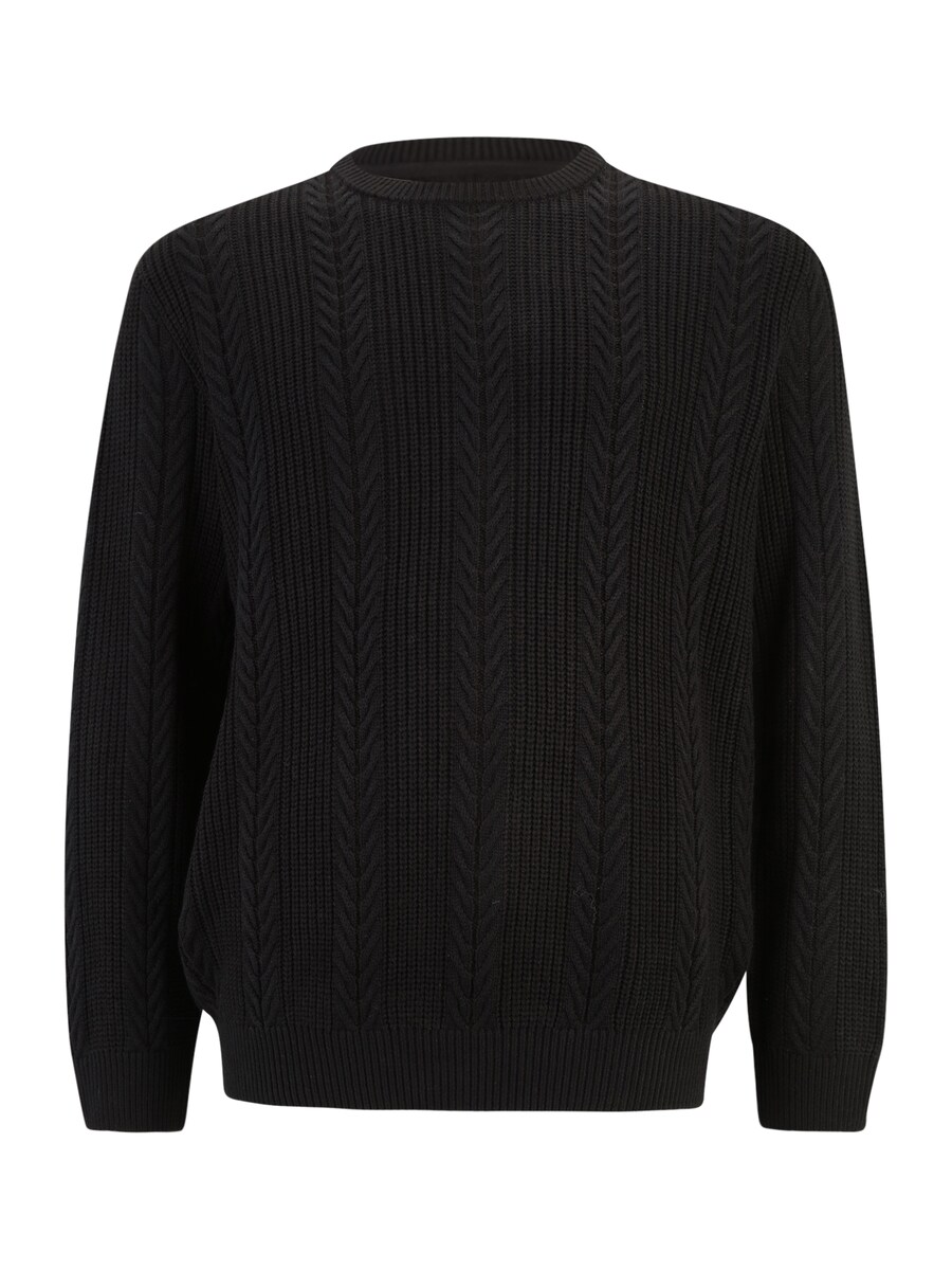 

Свитер Jack & Jones Plus JCOCIPHER, черный
