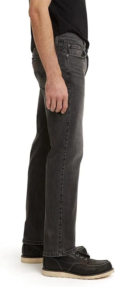 Джинсы Levi's 514 Straight Fit, Midnight Worn - Black — фото 2