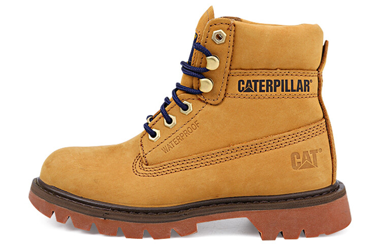 Женские ботинки Caterpillar уличные водонепроницаемые, желтый