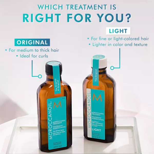 Лечебное легкое масло для тонких волос Moroccanoil, объем 49 мл — фото 3