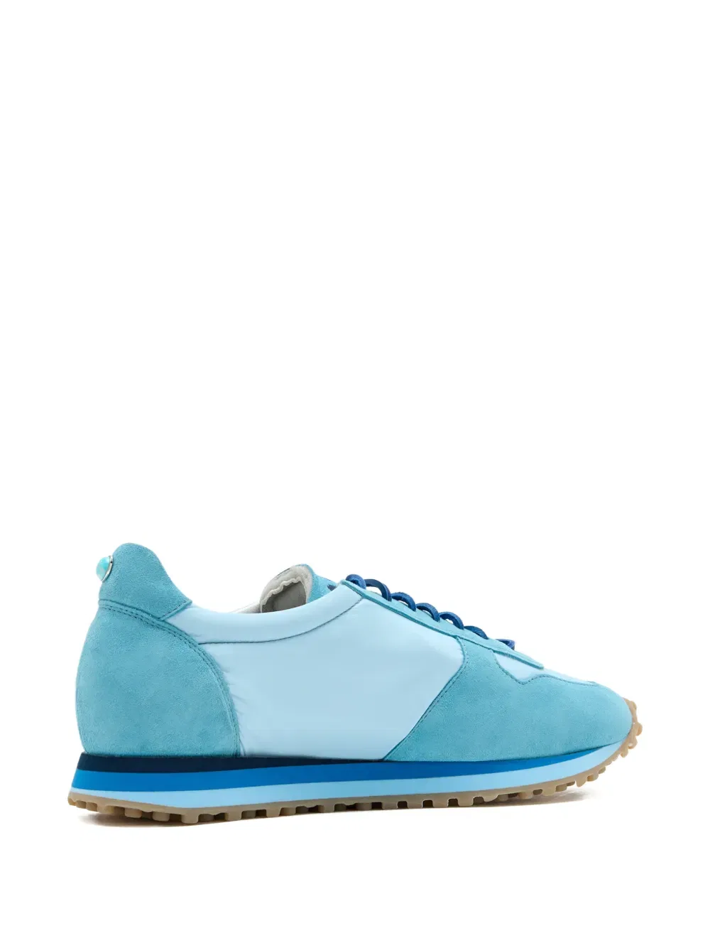 Кроссовки Round-patch Blu Scarpa, синий — фото 2