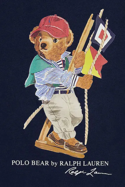 Футболка хлопковая Polo Ralph Lauren, синий — фото 3