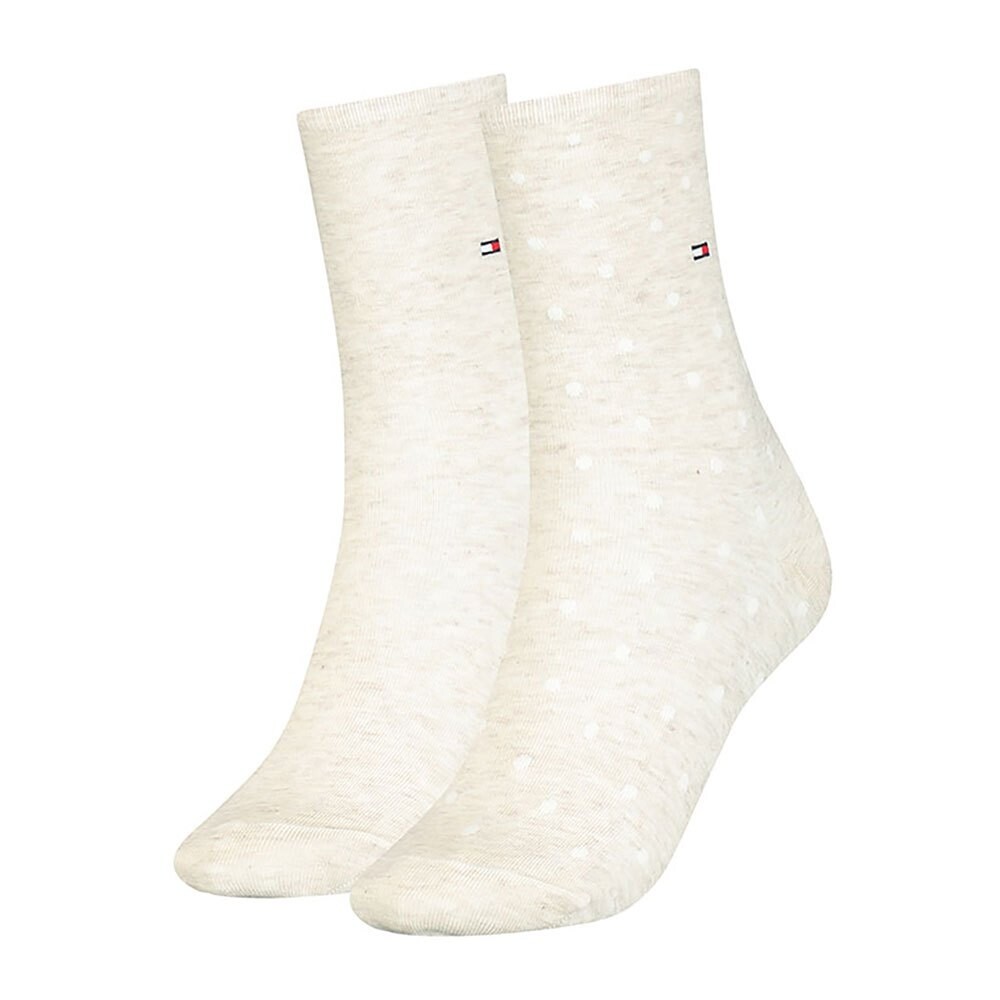 

Носки Tommy Hilfiger Dot Classic 2 шт, бежевый