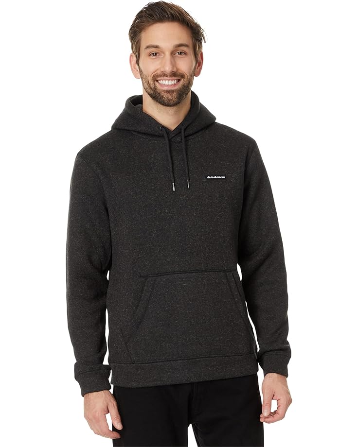 

Худи Quiksilver Keller Hoodie Pull Over Hooded Fleece, цвет Black Heather