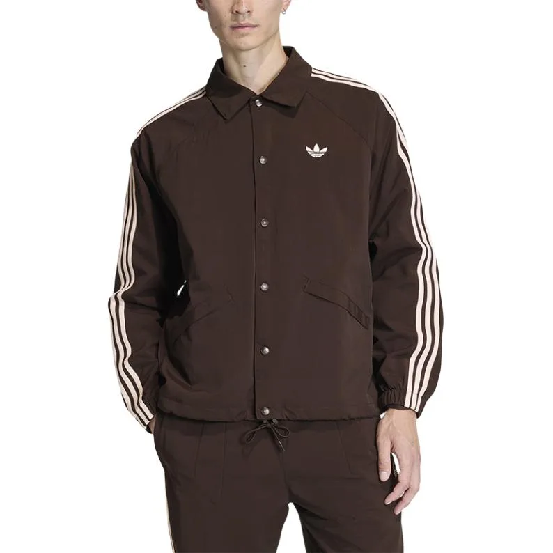 Куртка для мужчин 3 stripes Adidas Originals, коричневый