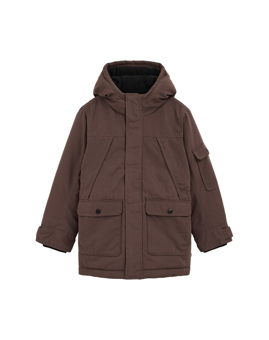 

Демисезонная куртка WE Fashion, Dark brown