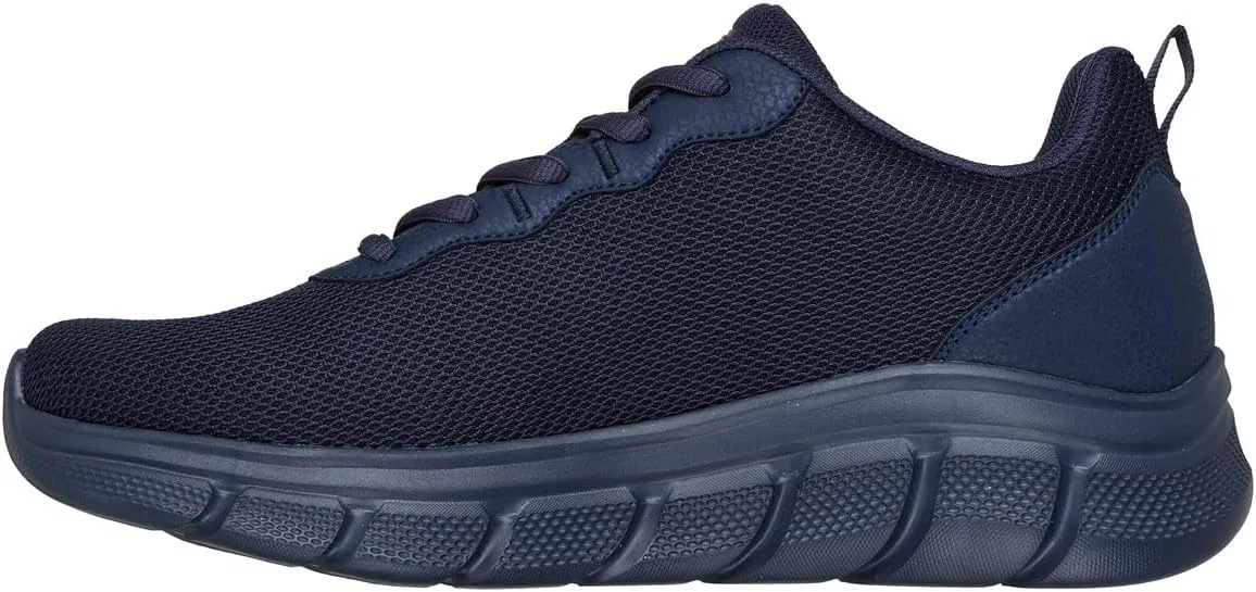 Мужские кроссовки Skechers Bobs Sport B Flex - Icy Edge 118109, Navy Blue — фото 4