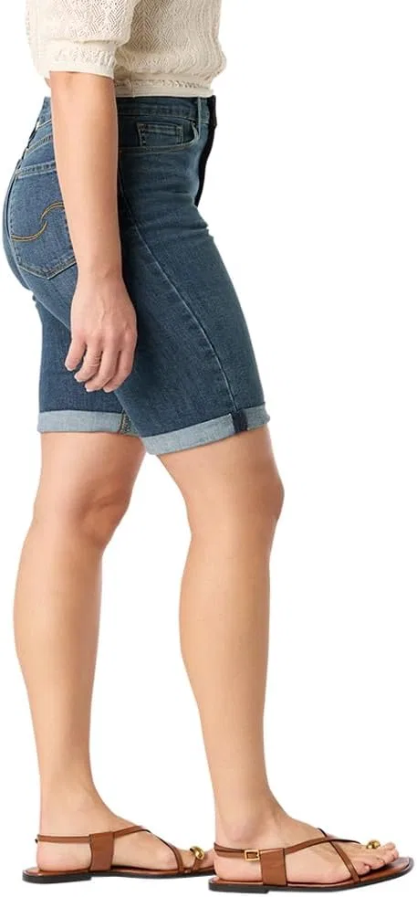Бермуды женские, Levi Strauss Signature Gold, цвет New Naples Mid — фото 4