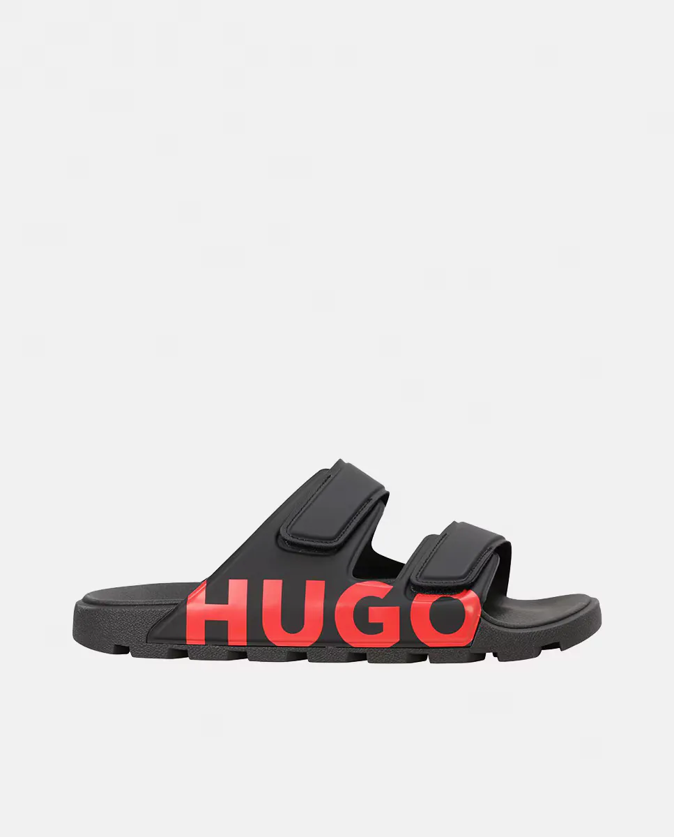 

Мужские городские сандалии на липучке Hugo, чёрный