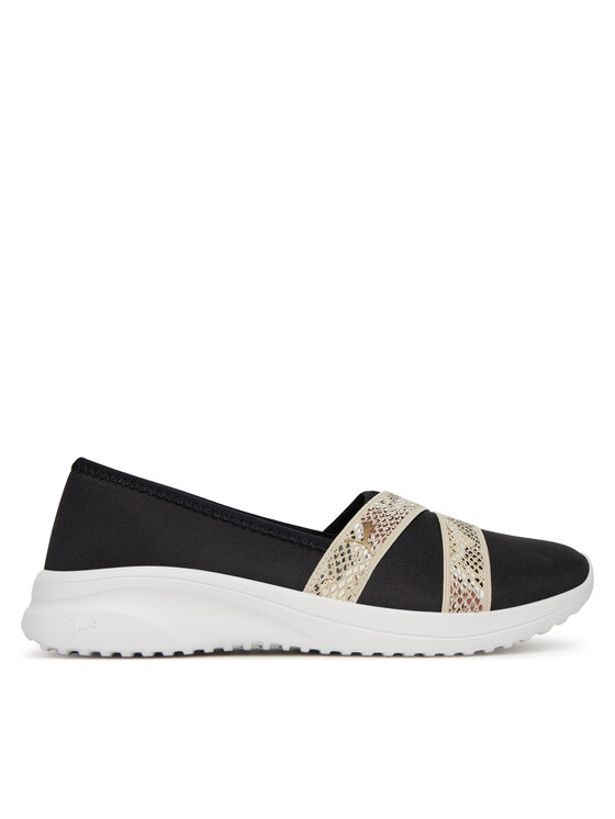 Низкие туфли Adelina 2 Snake Chic 400702 01 Puma, черный