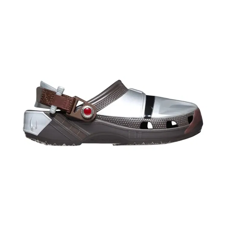 Классические сабо Star Wars x Crocs The Mandalorian, серебристый