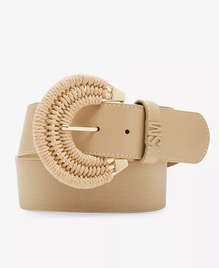 

Женский пояс из эластичной искусственной кожи с запахом Steve Madden, коричневый/бежевый