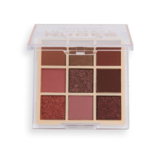 

Палетка теней средней длины, 8,1 г Makeup Revolution, Ultimate Nudes Shadow Palette