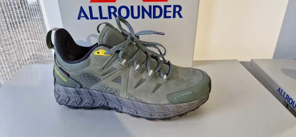 Schnürschuh зеленый, Allrounder, зеленый
