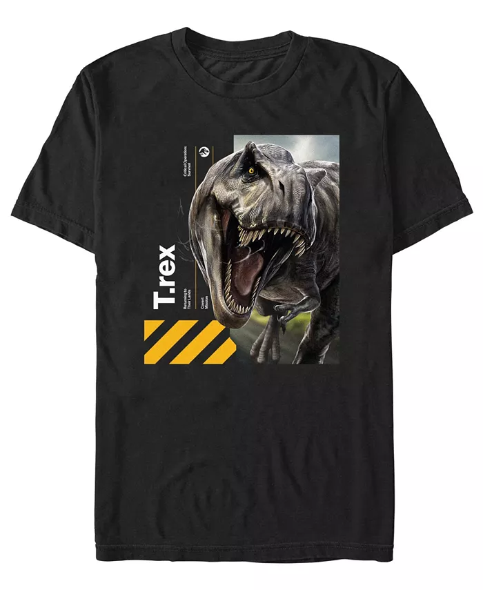 

Мужская футболка Jurassic World Rebirth с длинным рукавом Fifth Sun, черный