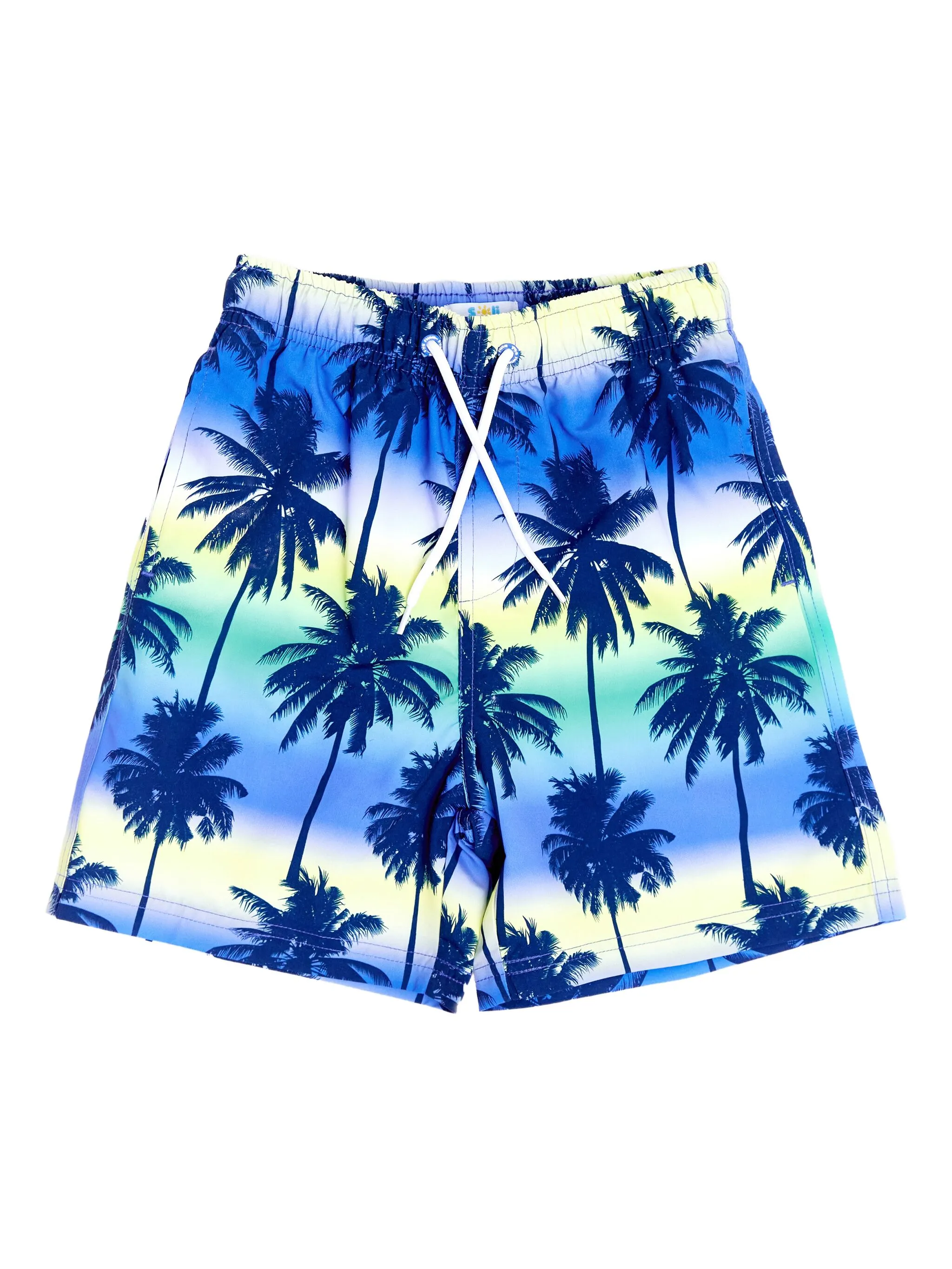 

Плавки-шорты с принтом Soliswim Kids, синий