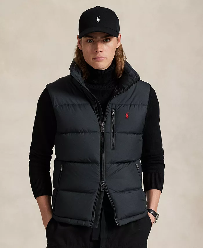 

Мужская пуховая жилетка The Gorham Polo Ralph Lauren, черный