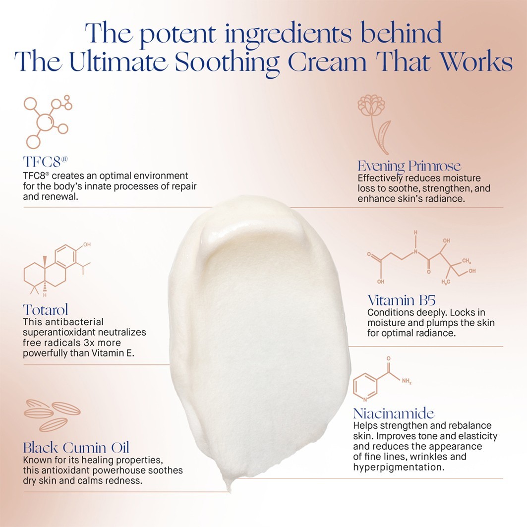 Крем для лица the ultimate soothing cream - Augustinus Bader, объем 50 мл — фото 4