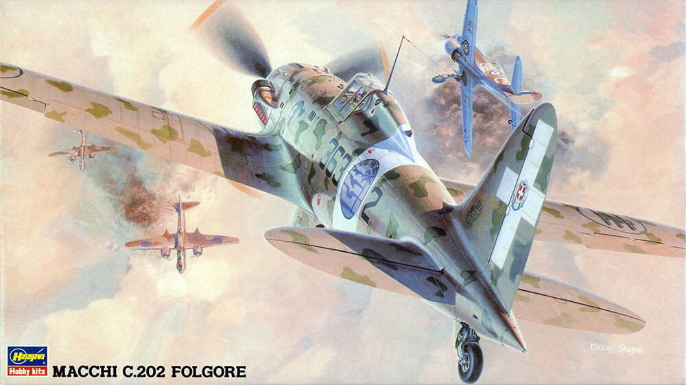 

Macchi C.202 Folgore 1:48 Hasegawa JT32