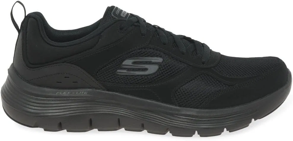 Кроссовки Skechers Men's Flex Advantage 5.0 - Gano Trainers, Black — фото 2