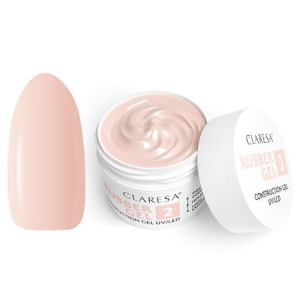 

CLARESA Nail Builder Gel Rubber Gel 45 г Средний