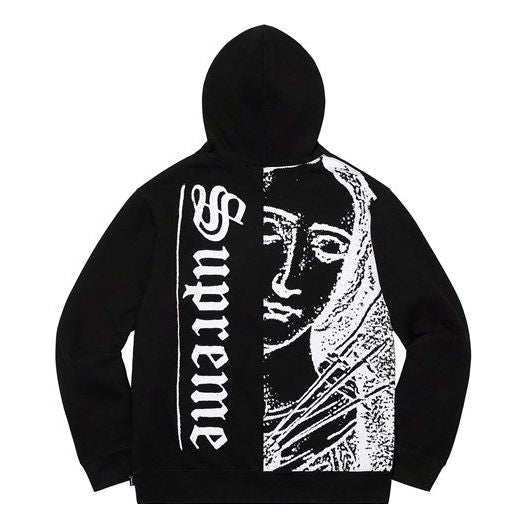 

Толстовка ss20 week 1 mary hooded sweatshirt Supreme, черный
