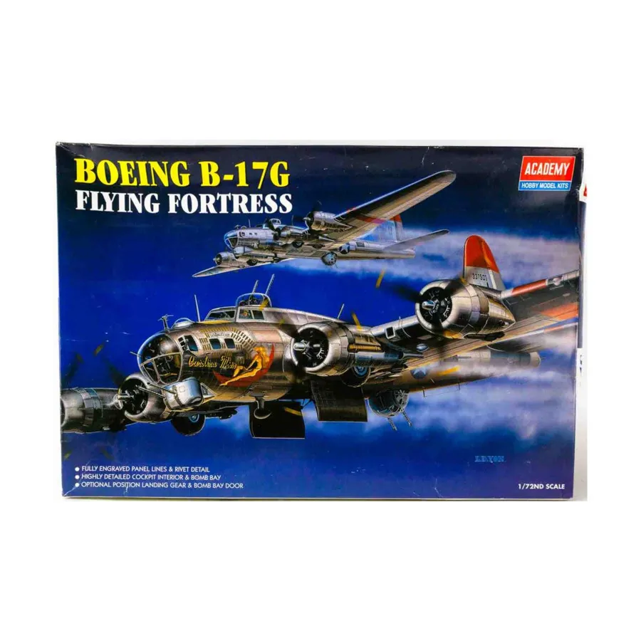 

Боинг B-17G Летающая крепость, WWII Aircraft (1:72) (Academy Hobby)