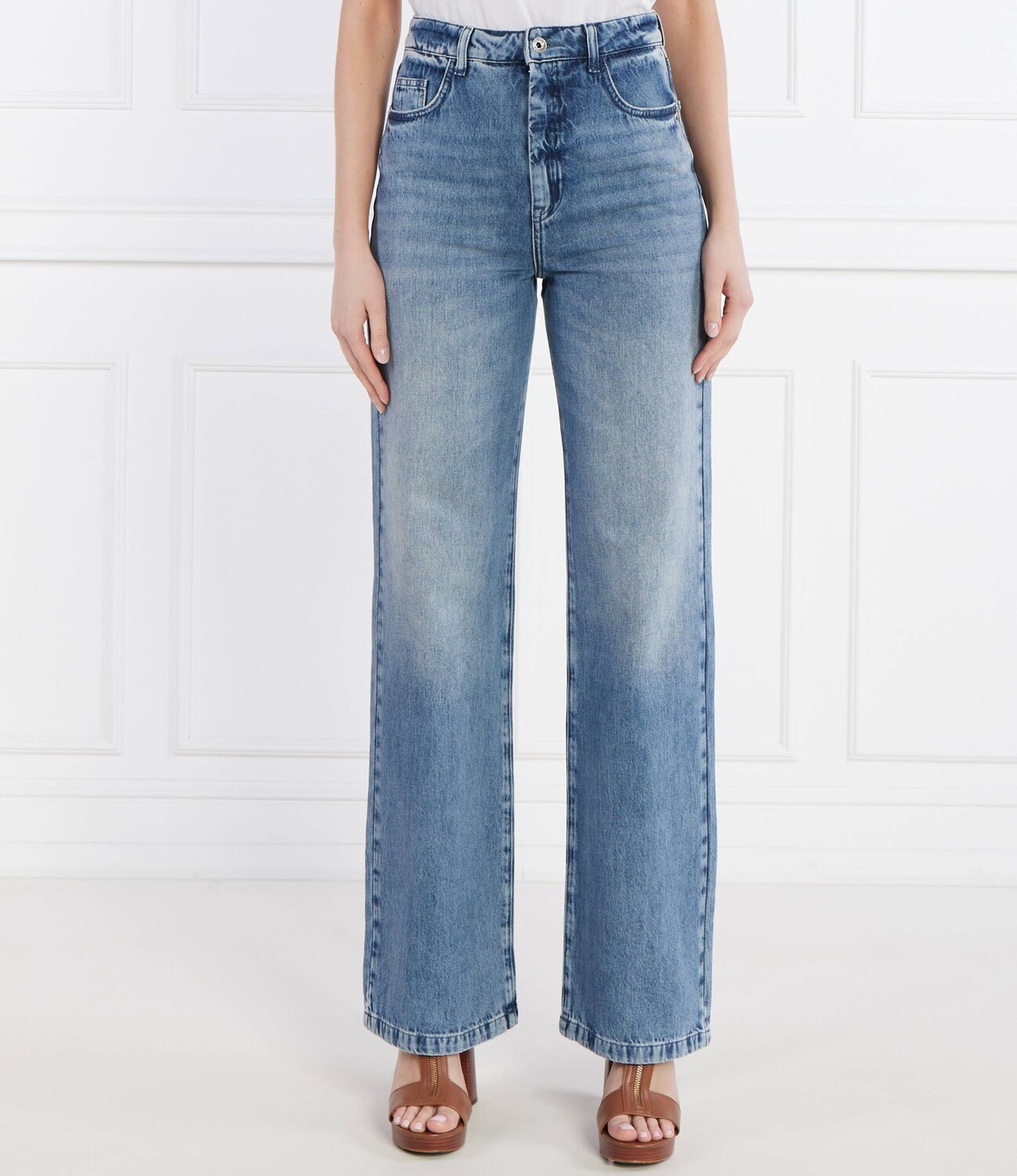 

Джинсы Patrizia Pepe Relaxed fit, синий