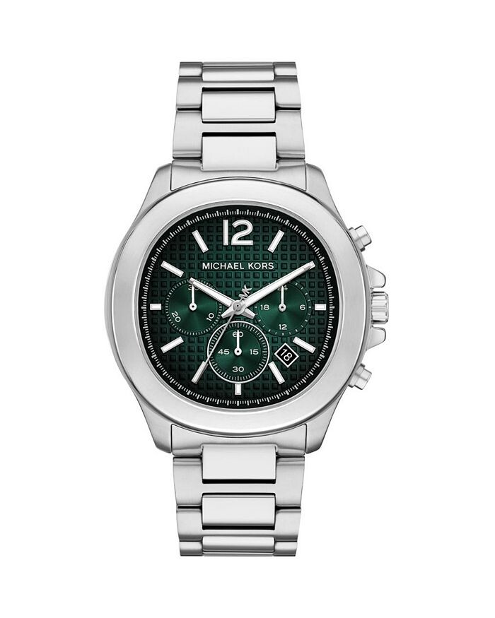 

Часы Michael Kors Sage с хронографом из нержавеющей стали, 42 мм, зеленый