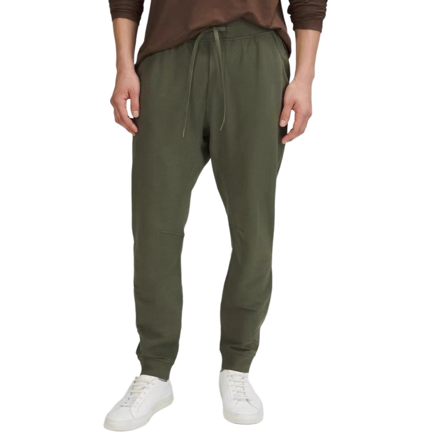 

Городские спортивные брюки City Sweat Jogger Tall для мужчин Lululemon, зеленый