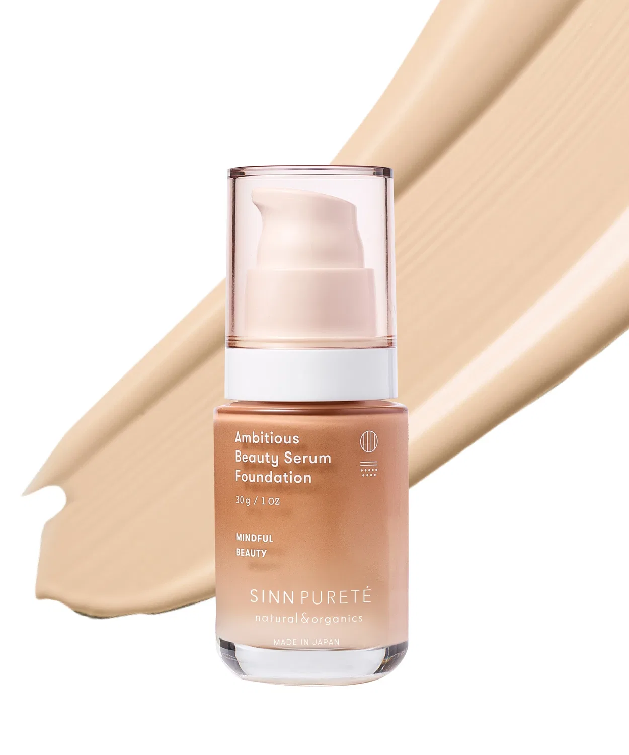 Жидкий тональный крем Ambicious Beauty Serum Foundation, 30 г, светло-бежевый