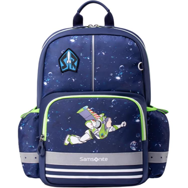 

Samsonite Студенческий рюкзак из ткани среднего размера детский темно-синий