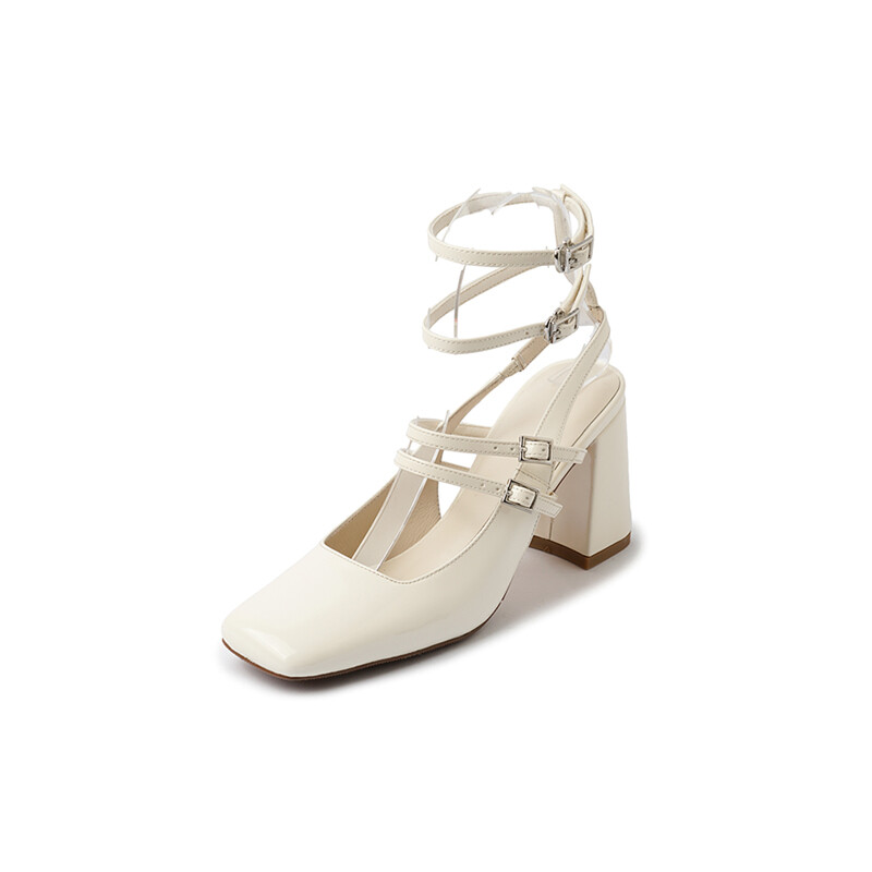 

Римские сандалии женские Pwpj, цвет Milk White