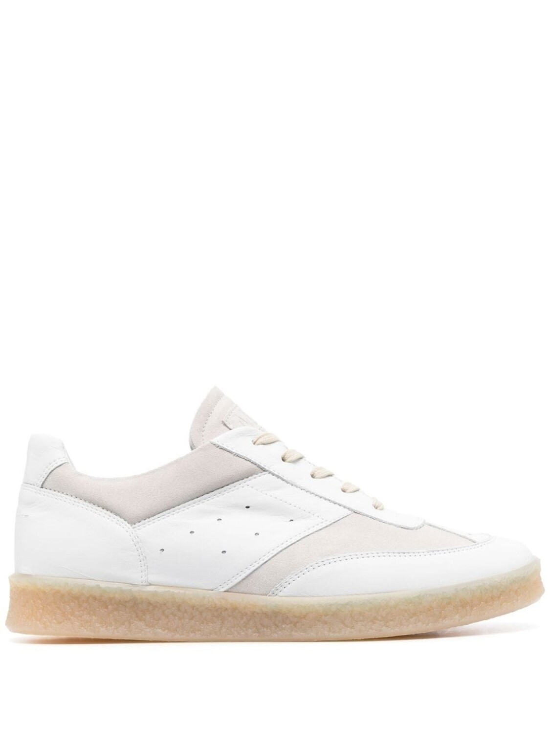 

MM6 Maison Margiela кеды со вставками, белый