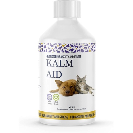

Жидкая добавка для собак и кошек, кормовая добавка с Kalm Aid