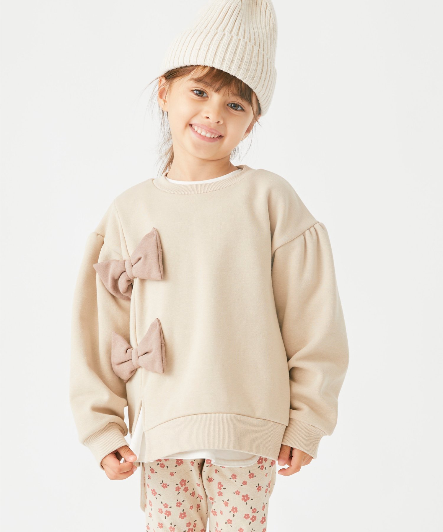Топ на флисовой подкладке с лентой Ever Closet, Moon Gray