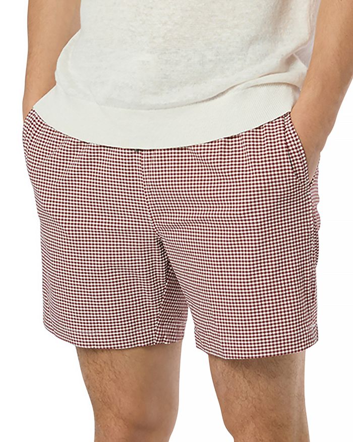 

Плавки Charles Gingham Check Regular Fit 6.25" Onia, красный