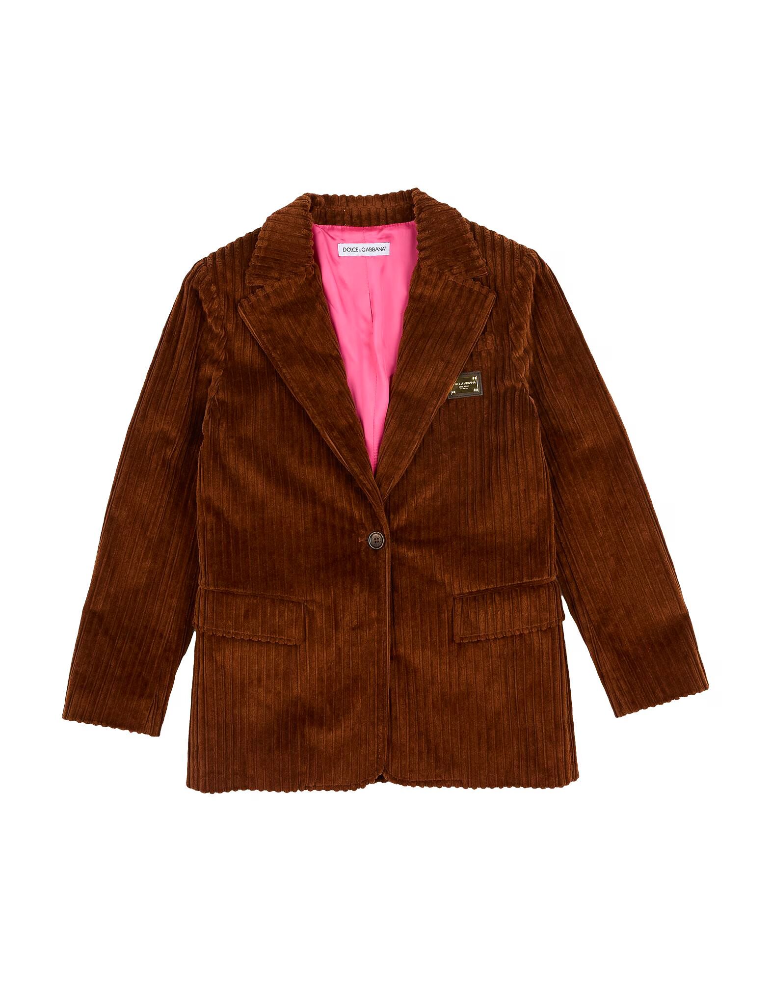 

Блейзер для девочек Dolce&Gabbana, коричневый