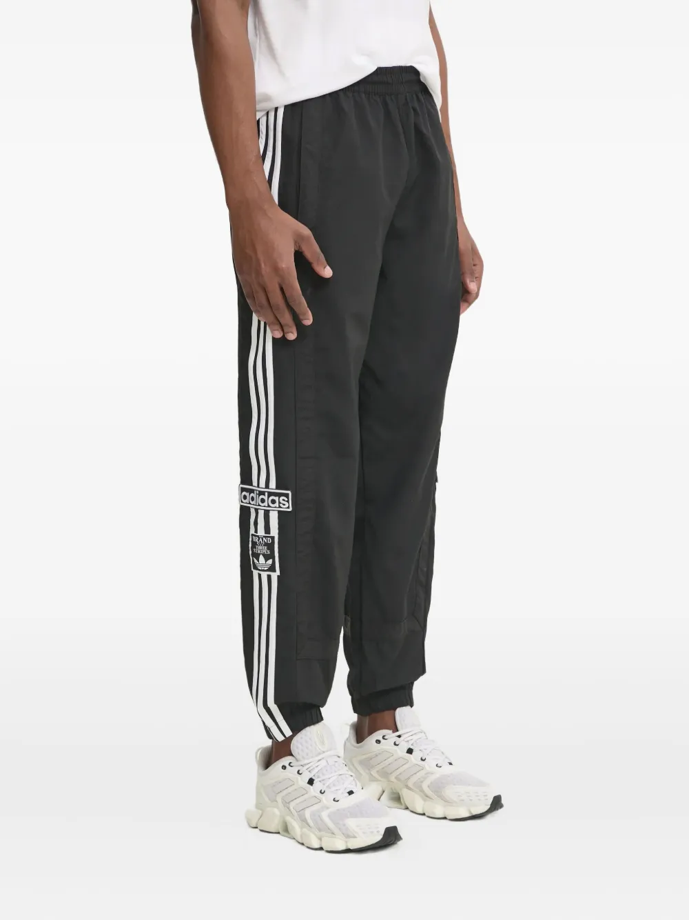 

Спортивные брюки с контрастными полосками Adidas, черный