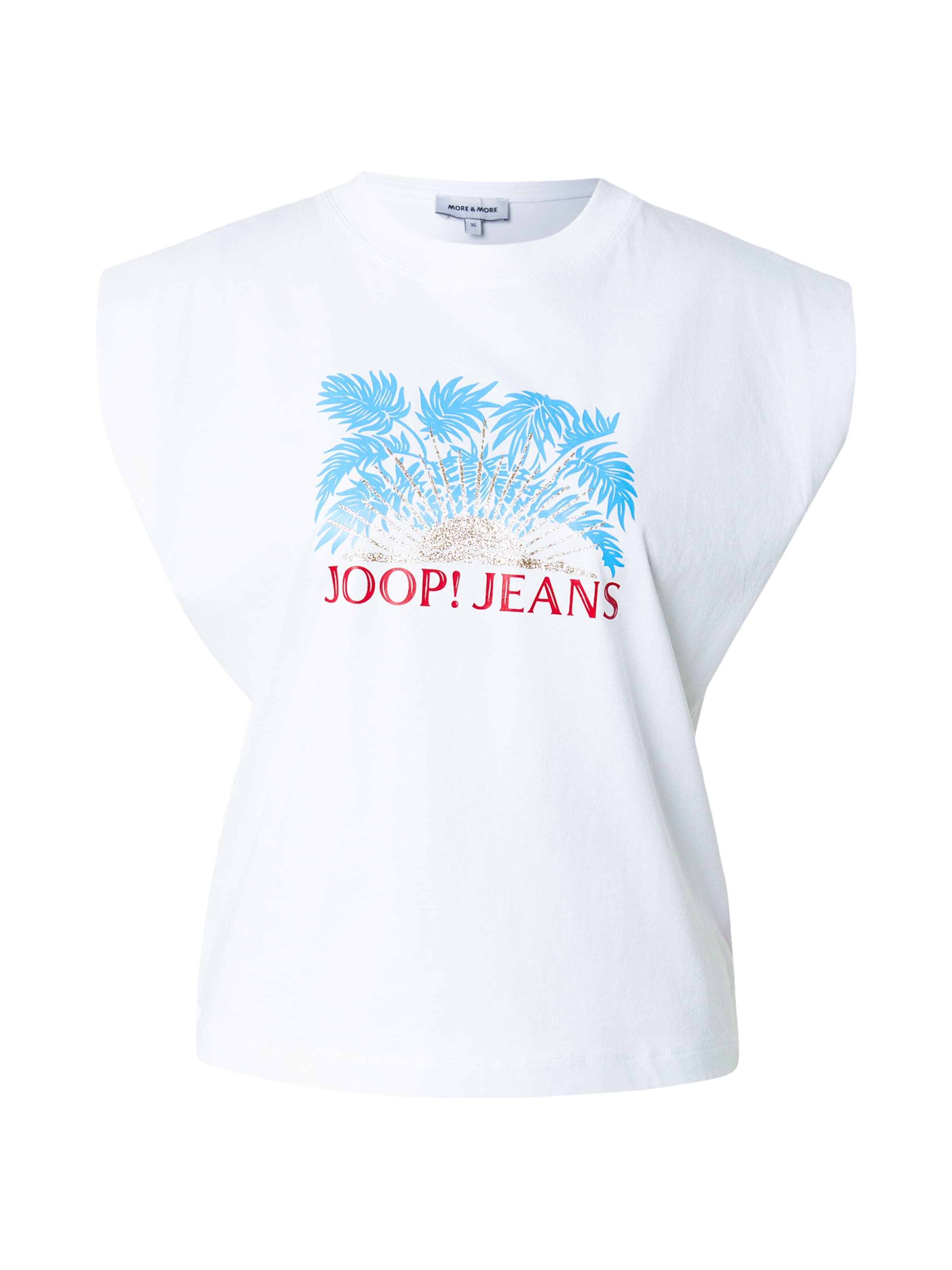 

JOOP! Jeans Футболка 'Tosha' в белом цвете