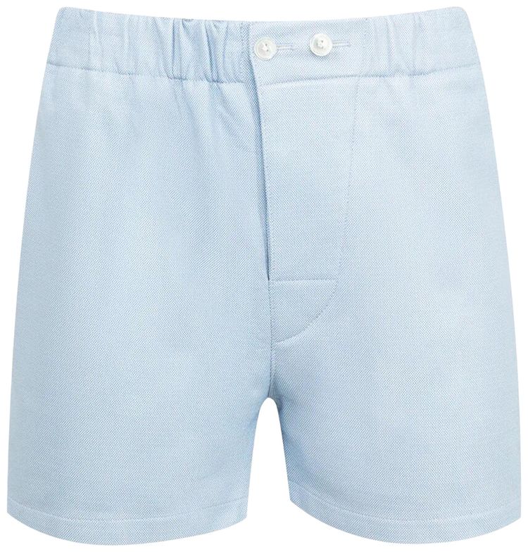

Шорты Bottega Veneta Printed Leather Boxer Shorts 'Light Blue', синий