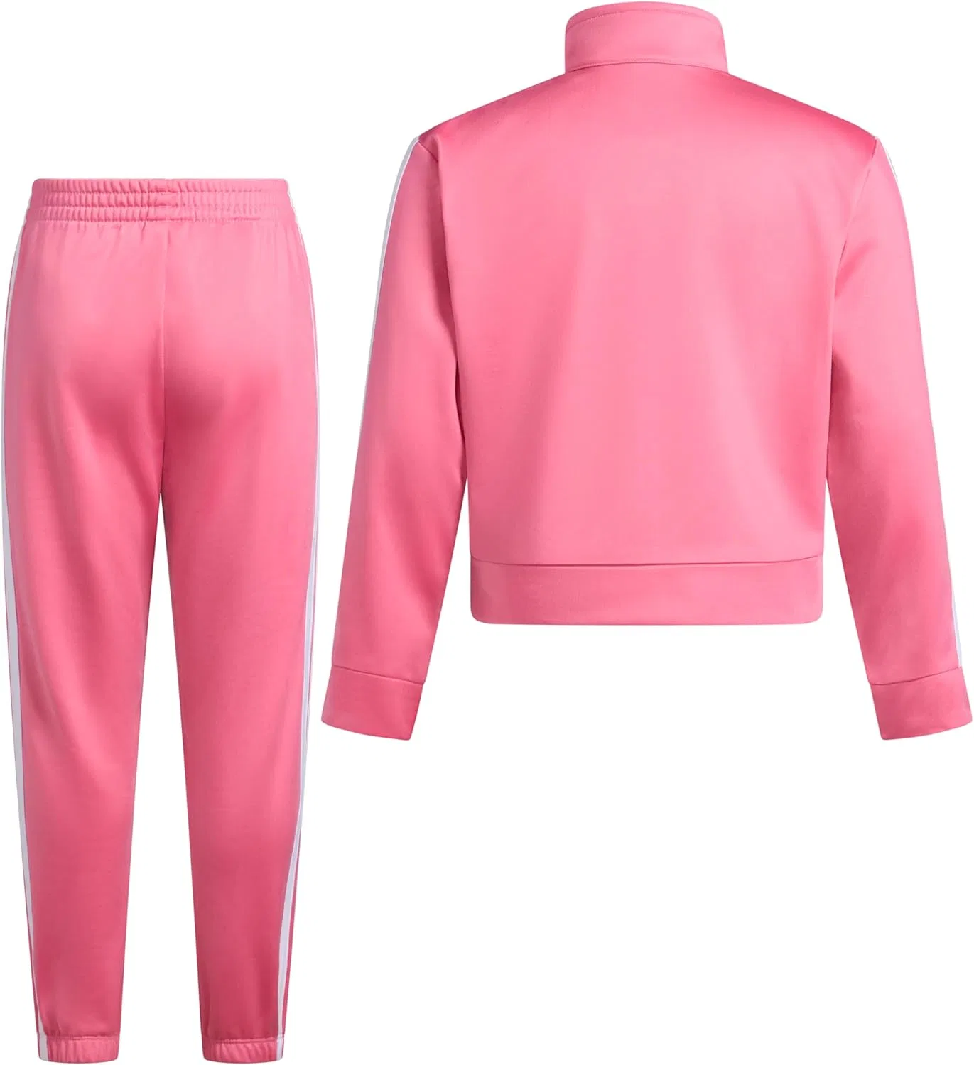 Детский спортивный костюм adidas куртка и брюки, Pink — фото 3