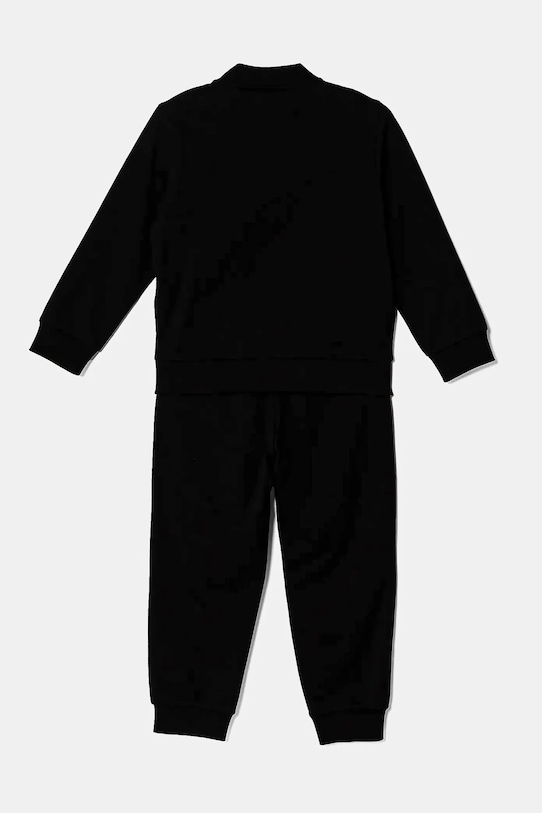 Детский хлопковый спортивный костюм Ea7 Emporio Armani, черный — фото 2