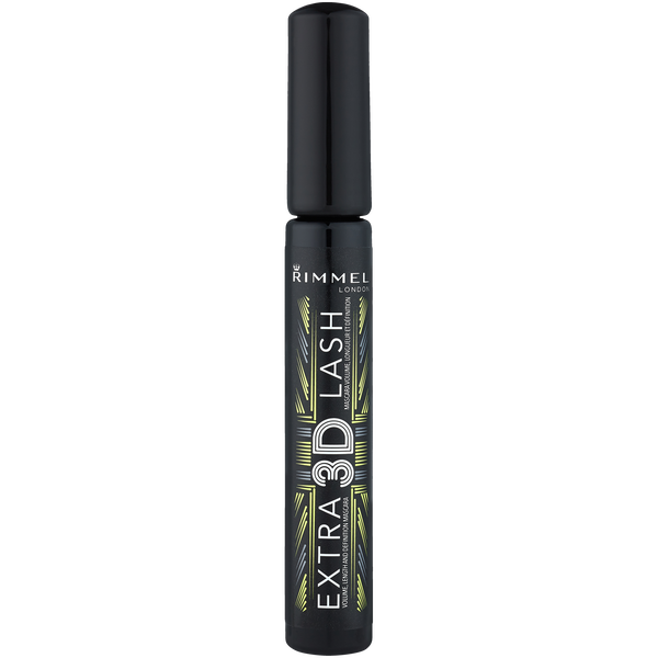 

Утолщающая и удлиняющая тушь для ресниц, черная, 8 мл Rimmel Extra 3d lash
