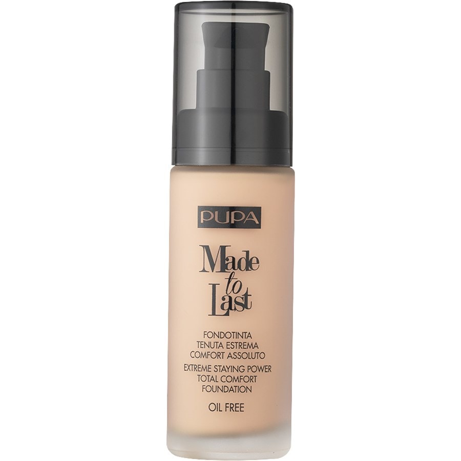 

Тональная основа PUPA Milano Made To Last Foundation, No. 020 Light Beige / 30 ml