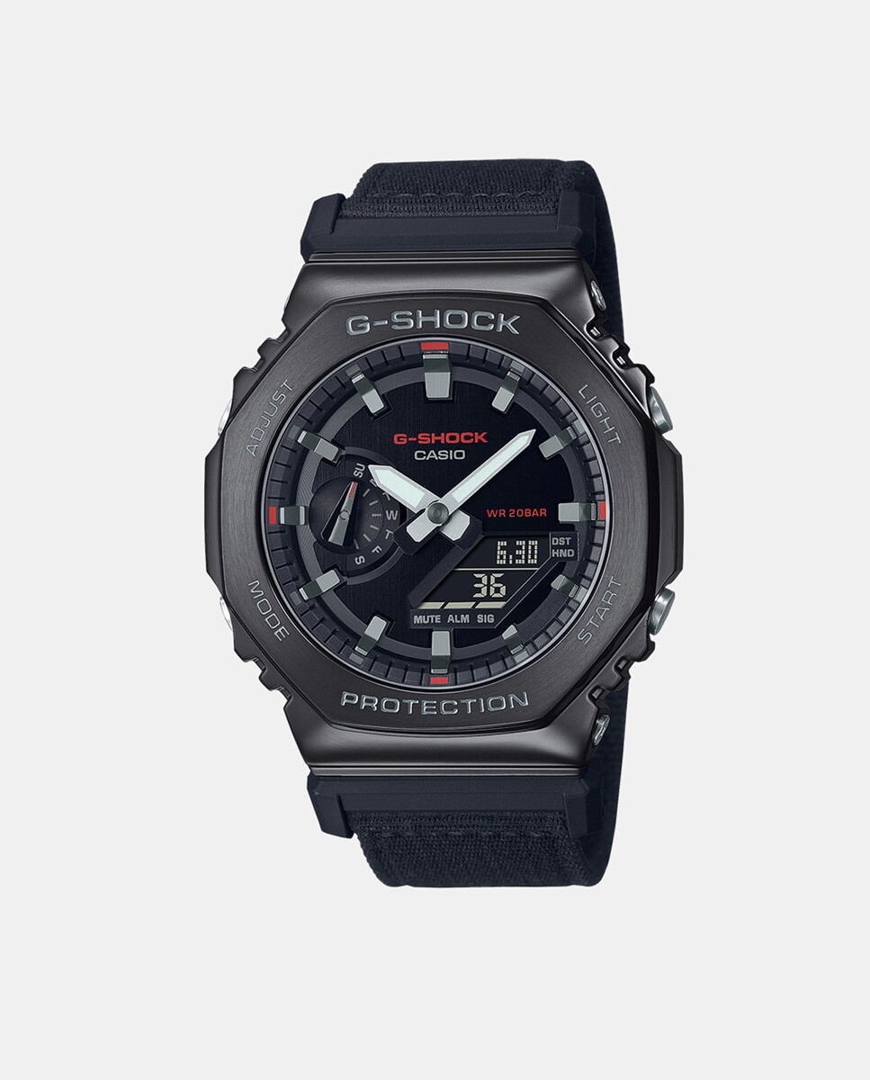 

G-Shock GM2100CB1AER черные текстильные мужские часы Casio, черный