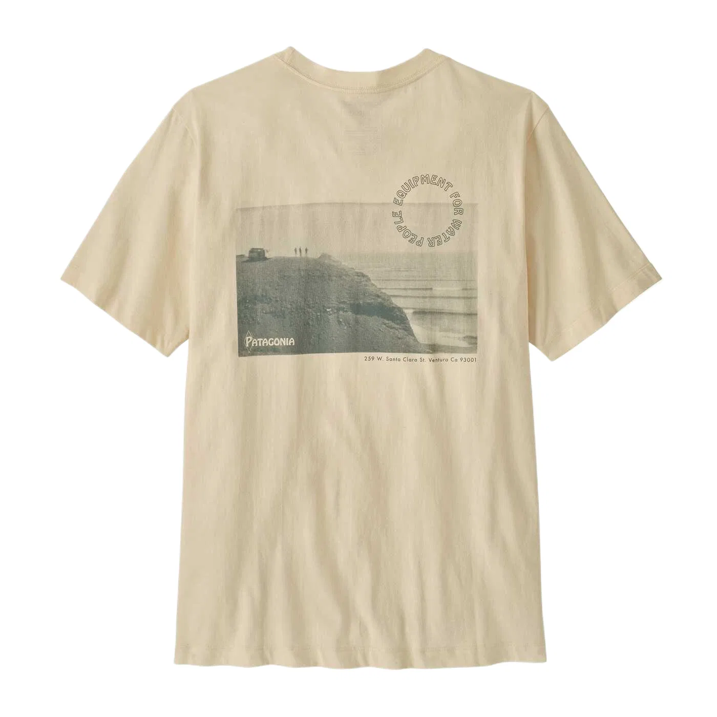 Футболка Patagonia Water People Spotter Graphic Undyed Natural